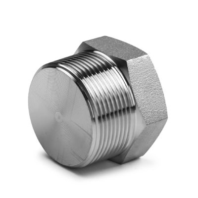 Hex Plug Threaded Fitting Forged Pipe Fitting MSS SP-97  GB/T 19326  NPS 1/2" - NPS 4"ASTM A105  ASTM A182 F304/F304L, F316/F316L