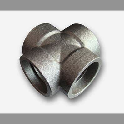 Metal Stainless Steel Pipe Forged Fittings Socket Welded Cross 3000LBS ASME B16.11 SA-182 GR F 316/316L DN 1
