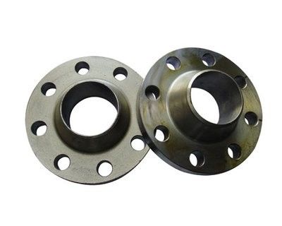 Flanges used for connecting sections of piping, or for connecting pipes to equipment or valves in a piping system