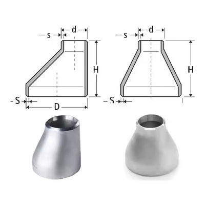 Sell Stainless Steel Reducer with Welding Connection OEM/ODM Support Silver Color Wooden Case Packing
