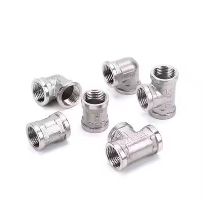Fast Delivery and Low MOQ Stainless Steel Tee for Pipe Fittings in Various Materials