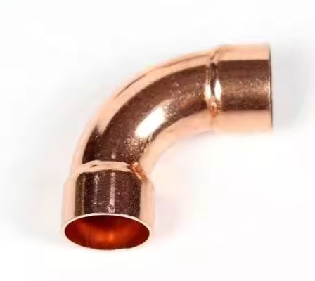 Copper Nickel Welding Alloy 90/180 Degree Nickel Brass Elbow Copper Elbow