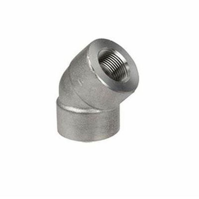 Anti-rust Oil Forged Pipe Fittings with Heat Treatment Quenching And Tempering and 100% PMI Test