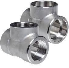 Phụ kiện ống thép mạ kẽm, tôi luyện và ram, rèn hình chữ T cân