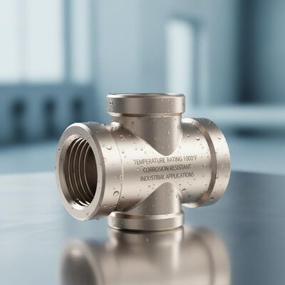 Bộ kết nối Tee thép không gỉ với nhiệt độ 1000 ° F, chống ăn mòn và độ bền cao cho các ứng dụng công nghiệp