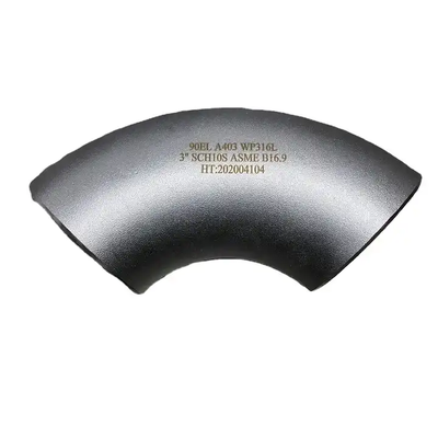 304 Stainless Steel Butt Weld 90 LR Elbow MSS SP-43 Seamless