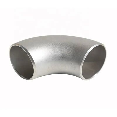 Stainless Steel ASTM A403 WP321 ASME B16.9 90D Butt Welding Fittings Seamless Elbow SCH40 LR