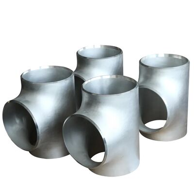 Stainless Steel Barred Tee Butt Weld ASME B16.9 SCH 80 Corrosion Resistant for Industrial Use