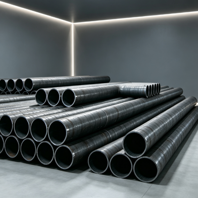 API 5L X42 LSAW Carbon Steel Pipe with 406mm-1626mm OD and 6.35mm-50mm WT Double-sided Submerged Arc Welded for Offshore Pipeline