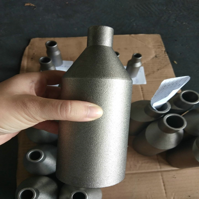 Titanium Ti2 Eccentric Swage Nipple ASTM B861 GR2 3'' x 2'' SCH10S Forged Pipe Fitting