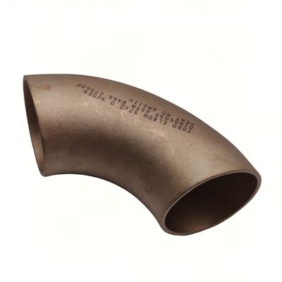 C70600 đồng niken 90 độ bán kính dài Butt hàn khuỷu tay CuNi 90/10 ống nước biển