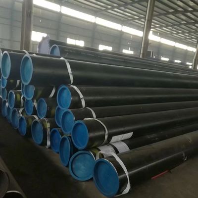 Black Carbon Steel Pipes SCH 10 - SCH XXS Enhanced Anti Corrosion Coating Payment by T/T